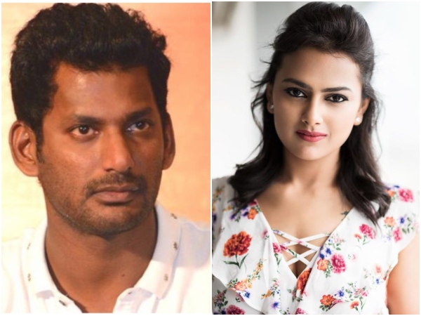 Shraddha Srinath has been the female lead opposite tamil actor vishal Shraddha Srinath has been the female lead opposite tamil actor vishal