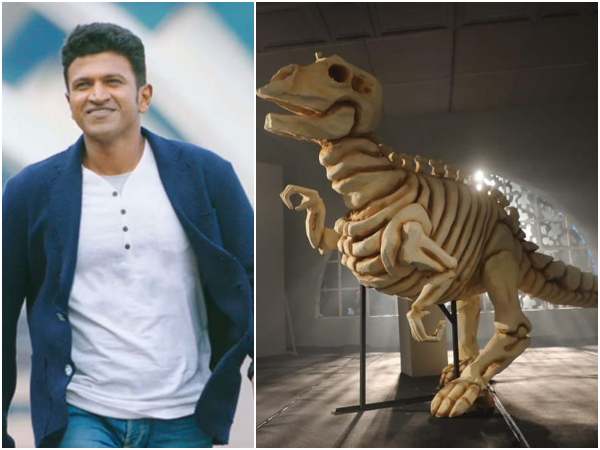  Dinosaur will play a special role in Puneeth Rajkumar starrer Yuvaratna film