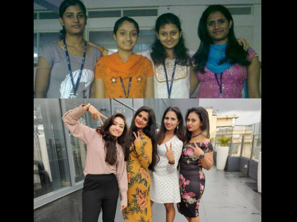 amulya is shared a ten year old photo of her friends