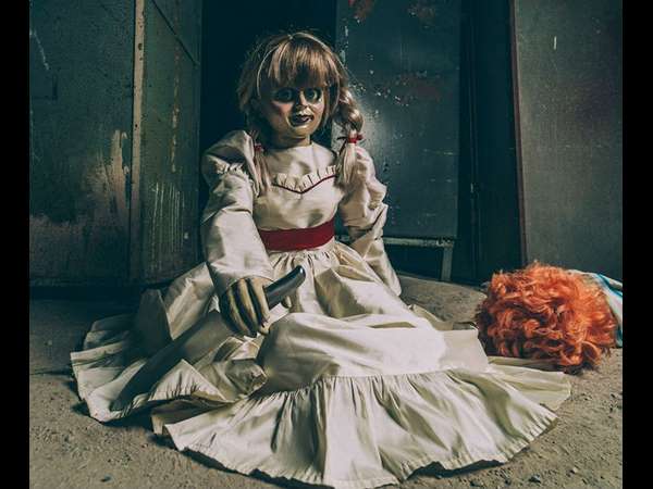 A Man Died while watching annabelle comes home movie