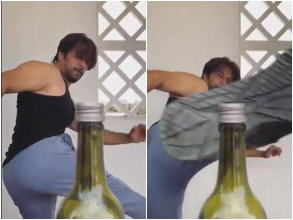 ಚಾಲೆಂಜ್ ಸ್ವೀಕರಿಸಿದ ಅರ್ಜುನ್ ಸರ್ಜಾ