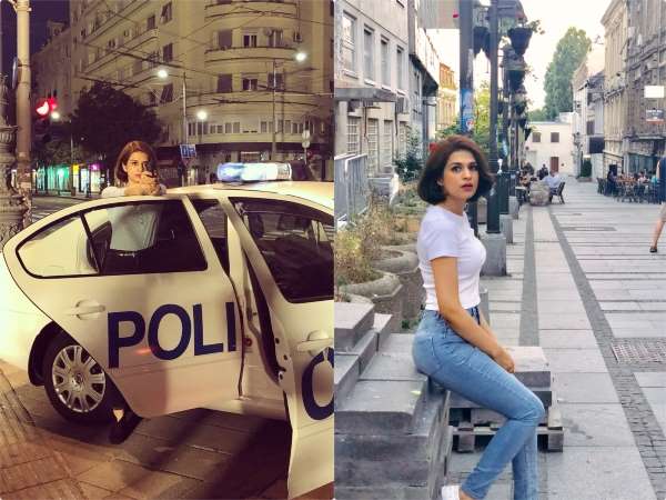 Actress Shraddha Das Came To Bengaluru For Kotigobba 3 Shooting Actress Shraddha Das Came To Bengaluru For Kotigobba 3 Shooting