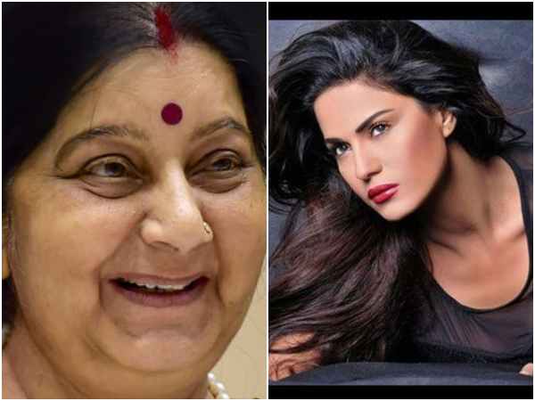 Pakistani Actress Veena Malik Controversial Tweet About Death Of Sushma Swaraj Pakistani Actress Veena Malik Controversial Tweet About Death Of Sushma Swaraj