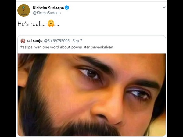 ಪವನ್ ಕಲ್ಯಾಣ್ ಬಗ್ಗೆ ಸುದೀಪ್ ಹೇಳಿದ್ದೇನು?