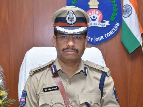 ಸೈಬರಾಬಾದ್ ಪೊಲೀಸ್ ಆಯುಕ್ತ ವಿಸಿ ಸಜ್ಜನರ್
