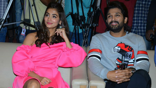 Pooja Hegde singing Ala Vaikunta Puram lo song