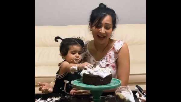 ಅಪ್ಪನಿಗೆ ವಿಶ್ ಮಾಡಿದ ಮಗಳು.!