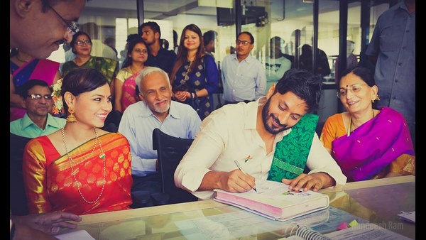 ರಿಜಿಸ್ಟರ್ ಮದುವೆ ಮಾಡಿಕೊಂಡಿದ್ದ ಚೇತನ್