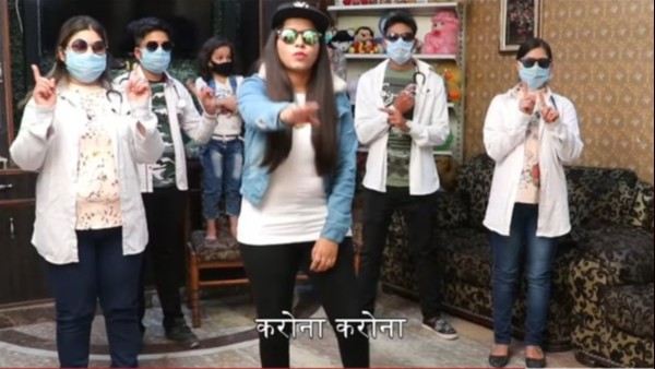 ಕೊರೊನಾ ಹಾಡಿನ ಮೂಲಕ ಬಂದ ಪೂಜಾ