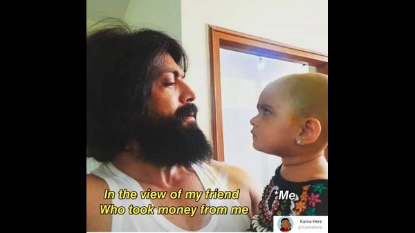 ಸಾಲ ಪಡೆದ ಸ್ನೇಹಿತನ ಲುಕ್