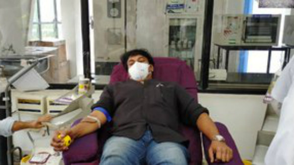 ರಕ್ತದಾನ ಮಾಡಿ ಮಾದರಿಯಾದ ಚಿರಂಜೀವಿ