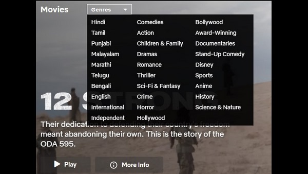 ಪ್ರಸ್ತುತ 29 ಜಾನರ್‌ಗಳಷ್ಟೇ ನೀಡಲಾಗಿದೆ