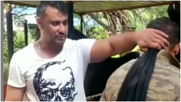 ಕುದುರೆ ಆರೈಕೆಯಲ್ಲಿ ದರ್ಶನ್