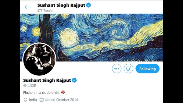 ಚಿತ್ರದ ಮೂಲಕ ವ್ಯಕ್ತಪಡಿಸಿದ್ದರೇ ಸುಶಾಂತ್?