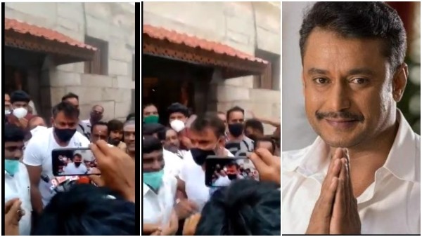 ಕಳೆದ ಶುಕ್ರವಾರ ದೇವಸ್ಥಾನಕ್ಕೆ ಹೋಗಿದ್ದ ದರ್ಶನ್