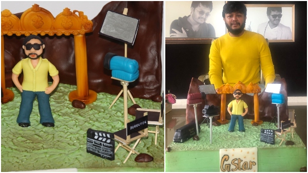 ಗಮನ ಸೆಳೆಯುತ್ತಿದೆ ಸಿನಿಮಾ ಸೆಟ್ ನ ಕೇಕ್ ಗಮನ ಸೆಳೆಯುತ್ತಿದೆ ಸಿನಿಮಾ ಸೆಟ್ ನ ಕೇಕ್