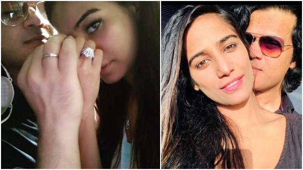 Actress Poonam Pandey Gets Engaged With Her Boyfriend Sam Bombay 