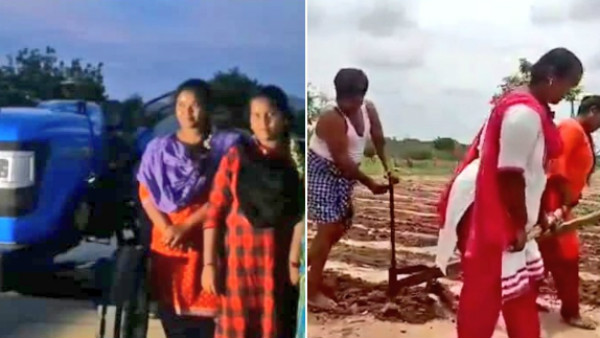 Actor Sonu Sood Sends Tractor To Farmer, His Two Daughters Plough The Field Actor Sonu Sood Sends Tractor To Farmer, His Two Daughters Plough The Field
