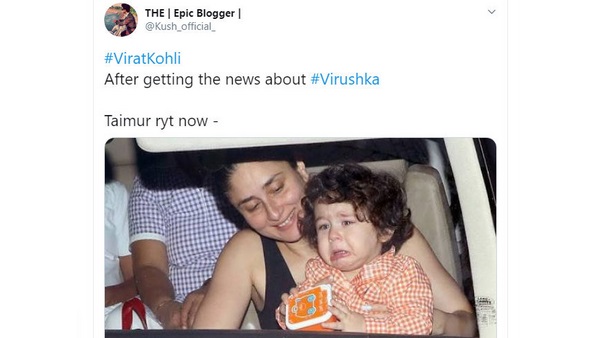 ತೈಮೂರ್ ಅಳುತ್ತಿದ್ದಾನೆ