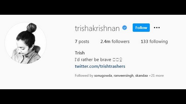 ಇನ್ಸ್ಟಾಗ್ರಾಮ್ ನಲ್ಲಿ ಹೆಚ್ಚು ಫಾಲೋವರ್ಸ್ ಹೊಂದಿದ್ದರು