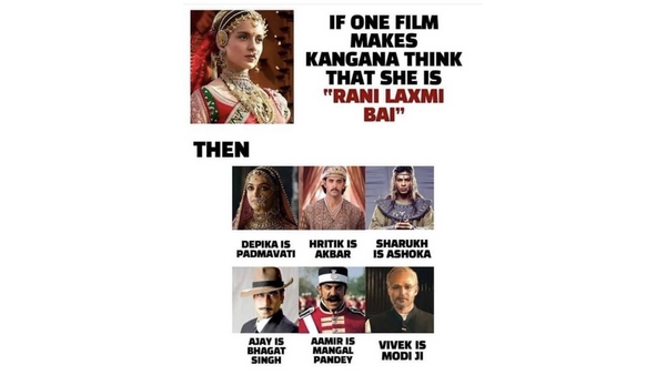 ಕಂಗನಾ, ಲಕ್ಷ್ಮೀ ಬಾಯಿ ಎಂದು ಭಾವಿಸಿದ್ದಾರೆಯೇ?