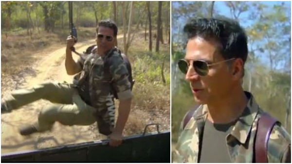 ಬೇರ್ ಗ್ರಿಲ್ಸ್ ಕಾರ್ಯಕ್ರಮದಲ್ಲಿ ಅಕ್ಷಯ್ ಕುಮಾರ್