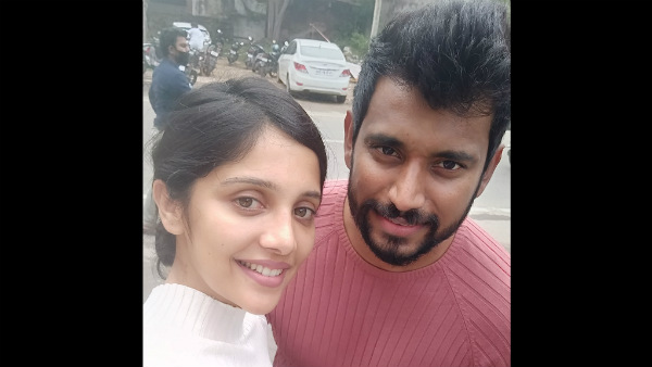 Darling Krishna and Milana Nagaraj did Shopping in Kanchipuram for their Wedding Darling Krishna and Milana Nagaraj did Shopping in Kanchipuram for their Wedding