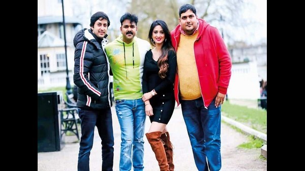 ಭೊಜಪುರಿ ಸಿನಿಮಾದ ಚಿತ್ರೀಕರಣ