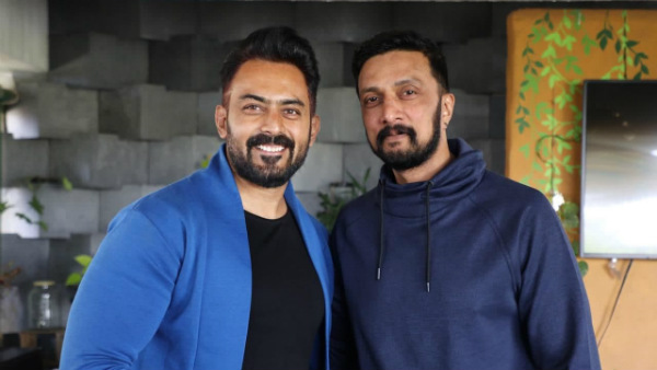 Sudeep Wish To Karthik Jayaram For Iravan Movie