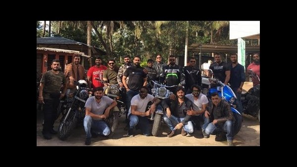 ಬೈಕ್ ರೈಡಿಂಗ್ ದರ್ಶನ್‌ ಹವ್ಯಾಸಗಳಲ್ಲಿ ಒಂದು