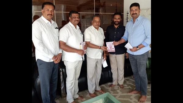 Raymo Film Producer CR Manohar Gave 5 Lakh To Ram mandir construction Raymo Film Producer CR Manohar Gave 5 Lakh To Ram mandir construction