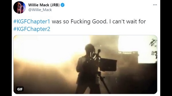  American wrestler Willie Mack Waiting For Yash Starrer KGF 2