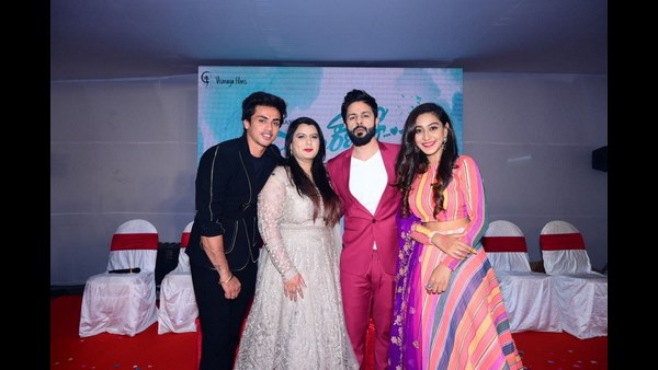 Kiccha Sudeep unveiled kishen Bilagali debut movie title Kiccha Sudeep unveiled kishen Bilagali debut movie title