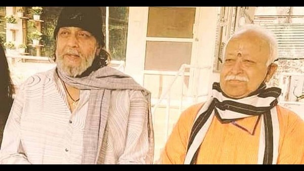 RSS Chief Mohan Bhagwat Met Mithun Chakraborty Ahed Of WB Elections