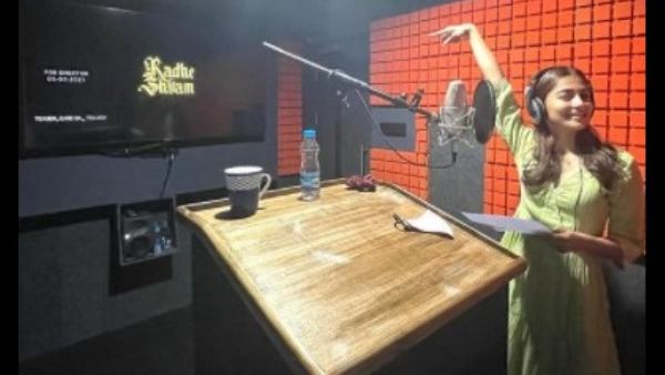 Pooja Hegde Completes Her Dubbing For Radhe Shyam Teaser 