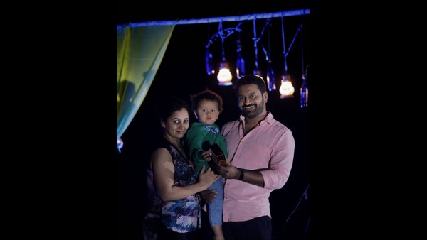 Rishab Shetty and Pragathi Celebrated Their Wedding Anniversary