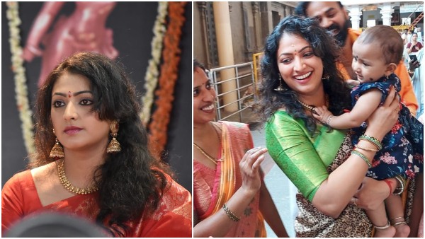  Haripriya visits Mantralaya and felicitated by Sri Subudhendra Swami