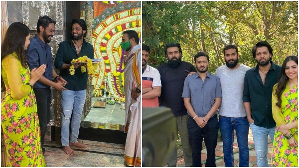 Rakshit Shetty Starrer Sapta Sagaradaache Yello movie muhurta held today 