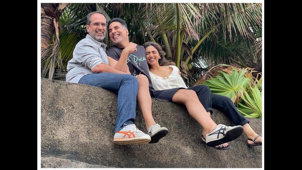 Actor Akshay Kumar resumes shooting for Raksha Bandhan