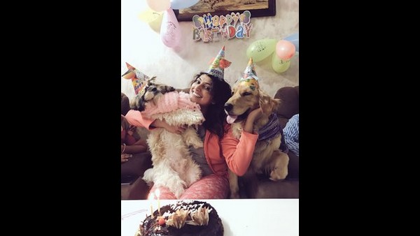 Haripriya Lost Her Lovely Pet Dog Lucky