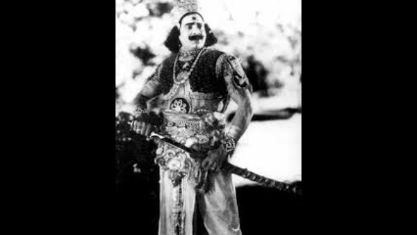 ಇಂದ್ರಜಿತನ ಪಾತ್ರದಲ್ಲಿ ಸುಬ್ಬಯ್ಯ ನಾಯ್ಡು