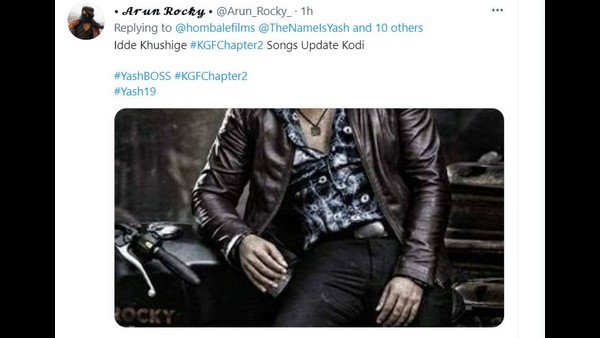 Yash Fans are Demanding an update on KGF-2 movie