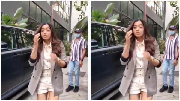 ಮಾಸ್ಕ್ ಮರೆತು ಹೊರಟ ರಶ್ಮಿಕಾ