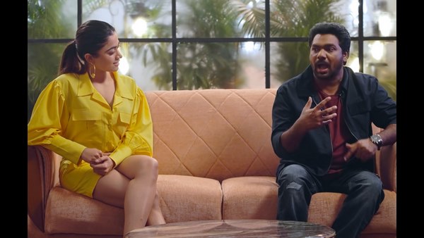 ಕನ್ನಡದಲ್ಲಿ ಹೇಳಿಕೊಡಿ ಎಂದರೆ ತೆಲುಗಿನಲ್ಲಿ ಹೇಳಿಕೊಟ್ಟ ರಶ್ಮಿಕಾ