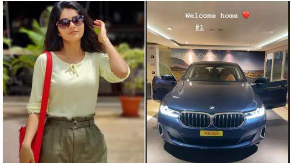 Jothe Jotheyali serial Actress Megha Shetty buys 2 luxury cars Jothe Jotheyali serial Actress Megha Shetty buys 2 luxury cars