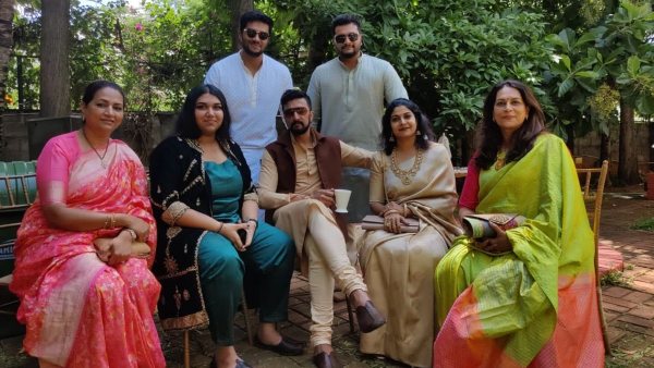 Sudeep and his family attend their cousin marriage, photo goes viral on social media