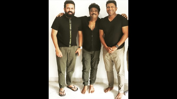  Jaggesh Meets Puneeth Rajkumar and Santhosh Ananddram