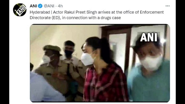 Rakul preet singh appears before ED in 2017 drugs case