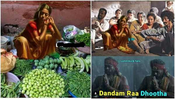 Rashmika Mandanna trolled for Pushpa movie Look Rashmika Mandanna trolled for Pushpa movie Look