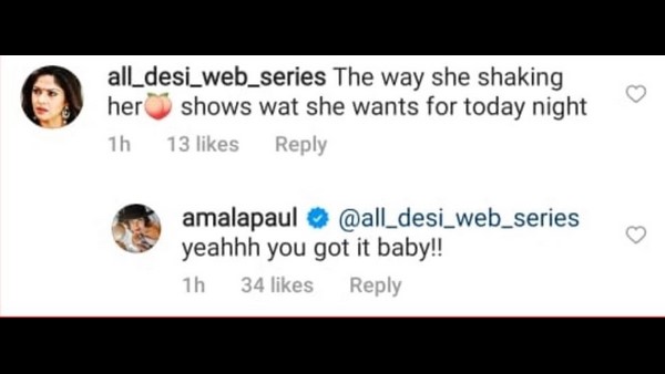 Amala Paul shocking reply to dirty comments on her body